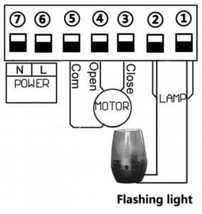 9. Kết nối mạch điều khiển đèn báo
