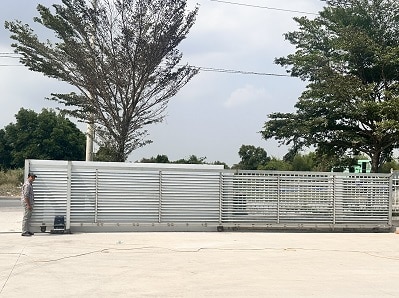 Cửa kính tự động và mô tơ cổng tự động KCN Bắc Đồng Phú, Bình Phước